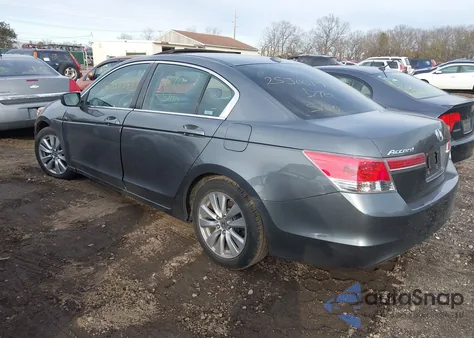 2011 Honda Accord 2.4 Ex-L из США, поврежденный, VIN 1HGCP2F82BA121290